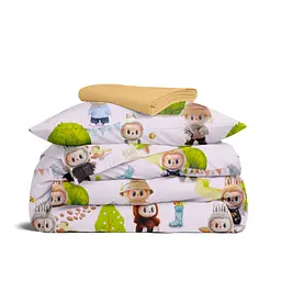 Дитяча постільна білизна Cosas LABUBU CS16 110х140см (LabubuRose_El80-11Honey_140)