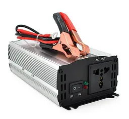 Інвертор напруги Voltronic CJ500Q 250 Вт, 12/220 V, апроксимована синусоїда, розетка, клеми - мініатюра 1