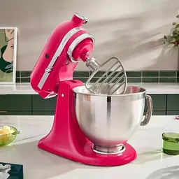 Планетарний міксер KitchenAid Artisan 4.7 л гібіскус (5KSM195PSEHI) - мініатюра 8
