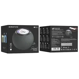 Bluetooth Колонка Borofone BR23 Sound ripple sports Black - мініатюра 3