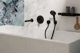 Змішувач для ванни Hansgrohe Zesis S прихованого монтажу matt black 74415670 - мініатюра 2