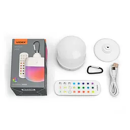 LED світильник акумуляторний сенсорний з пультом Videx VL-NL103W-R (28974-000) - мініатюра 13