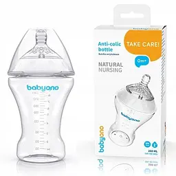 Пляшка антиколікова 260 мл Natural nursing BabyOno 1451 (2000903545323)