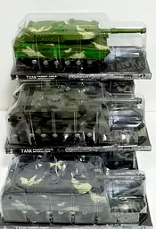 Танк 383-23 D/24D/24D1 Tank Model, світло, інерція, у слюді (6983903110455) МІКС - мініатюра 2