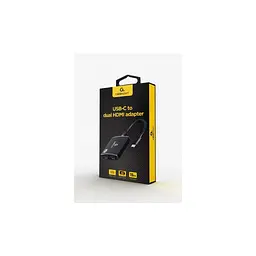 Концентратор Cablexpert USB-C to 2 HDMI (2 ind. screens)/PD/Аudio 3.5mm (A-CM-HDMIF2-01) - мініатюра 2