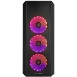 Корпус Chieftec SCORPION 4 GL-04B-UC-OP 4x120mm A-RGB, USB-C, ATX, без БЖ, Black (GL-04B-UC-OP) - мініатюра 5