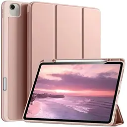 Чохол-книжка CDK для Apple iPad Air 13" M3 2025 екошкіра/силікон Smart Case cлот стилус (017899) pink sand