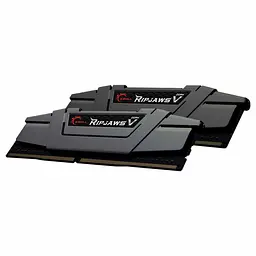Модуль пам'яті G.Skill DDR4 16Gb (2x8) Ripjaws V Black 3200 MHz (F4-3200C16D-16GVKB) Б/в - мініатюра 2