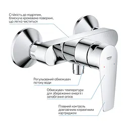Змішувач для душу Grohe QuickFix StartEdge 24197001, Хром - мініатюра 6