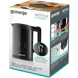 Електрочайник Gorenje K 17 DWDII (743655) - мініатюра 8