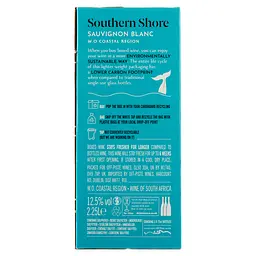 Вино Southern Shore Sauvignon Blanc Bag-in-Box, біле, сухе, 2,25 л (915882) - мініатюра 2