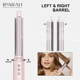 Фен-стайлер IPARAH P-505G PINK мультистайлер 5-в-1 з насадками для укладання та завивання, 3 швидкості та 3 температурні режими - мініатюра 3