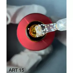 Верхнє покриття для гель-лаку Kodi Professional No Sticky Top Coat Art 15 без липкого шару 7 мл - мініатюра 2
