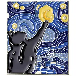 Значок Вінсент Ван Гог Vincent Van Gogh 3 см P VVG 02
