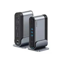 Хаб - док-станція Baseus UnionJoy 17-Port Triple-Display Docking Station B00532304811-00 - мініатюра 5