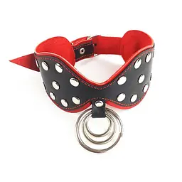 Нашийник із натуральної шкіри Art of Sex - Collar Butterfly - мініатюра 3