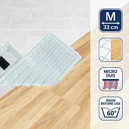 Губка для швабри Leifheit Clean Twist M Ergo micro duo (52123) - мініатюра 2
