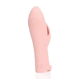 Вібратор на палець Loveline Silicone Finger, 11.2 см (рожевий) - мініатюра 3
