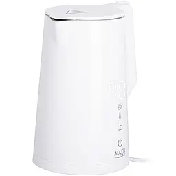 Електрочайник Adler AD 1345 white 1850-2200Вт 1.7л Strix встановлення температури - мініатюра 2