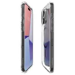 Чохол Spigen Ultra Hybrid (MagFit) Carbon Fiber для iPhone 15 Pro (ACS06717) - мініатюра 5
