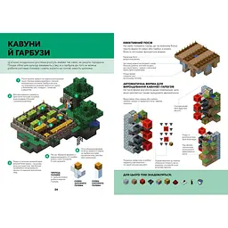 Книга Артбукс Minecraft Довідник фермера - Алекс Вілтшир, Стефані Мілтон (9786177688678) - мініатюра 4