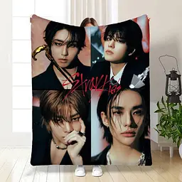 Плед 3D Stray Kids NEW Коллаж 4060_B 17100 135х160 см