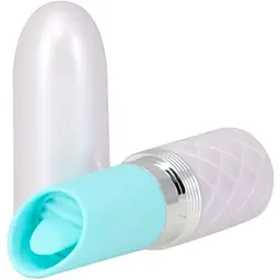 Вібратор Pillow Talk Lusty Luxurious Flickering Massager Teal (SO7752) [108549] - мініатюра 1