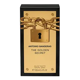 Туалетна вода Antonio Banderas The Golden Secret, 100мл (6504277303/65042773) - мініатюра 2