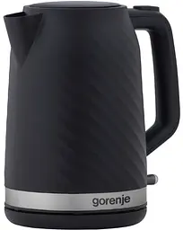 Електрочайник Gorenje 1.7 л Strix контроль чорний матовий kuh0015340 - мініатюра 2