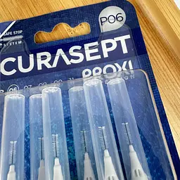 Міжзубний йоржик Curasept Proxi P06, ISO0 (0.6 мм, білий), 25 шт - мініатюра 3