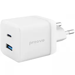 Зарядний пристрій Proove Pure GaN Plus 30W (Type-C + USB) white (WCPU30111202) - мініатюра 3
