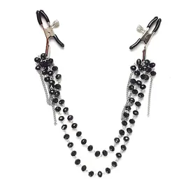 Затискач для сосків Art of Sex - Nipple clamps Sexy Jewelry Black
