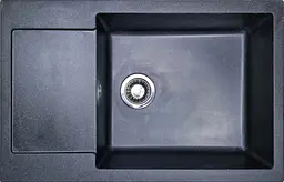 Кухонна мийка Adamant General 775x495x200 чорний 83223, Чорний