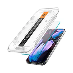 Захисне скло Spigen GLAS.tR EZ Fit Clear для Pixel 9 Pro XL (2 шт.) (AGL08445) - мініатюра 3