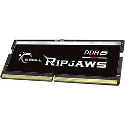 Модуль пам'яті G.Skill DDR5 16GB Ripjaws 4800MHz SoDIMM (F5-4800S4039A16GX1-RS) - мініатюра 2
