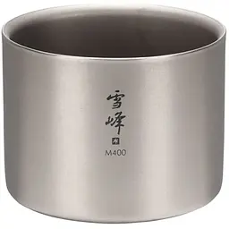 Кружка Snow Peak TW-126 Ti-Double M400 Stacking Mug 400 мл