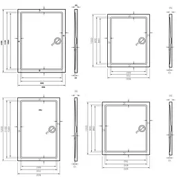 Душовий піддон Ravak Gigant-120x90 LA білий XA01G701210 - мініатюра 4