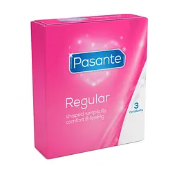 Презервативи Pasante Regular, 3 шт