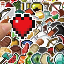 Стікерпак GeekLand Minecraft 50 штук - мініатюра 3