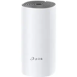 Точка доступу Wi-Fi TP-Link DECO E4 1 pcs AC1200 2xFE LAN/WAN MESH MU-MIMO Beamformi (DECO-E4-1-PACK)