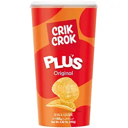 Чипси Crik Crok Plus Оригінал 165 г