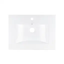 Раковина Qtap Albatross 600х460х180 White без донного клапана QT01113060CW1