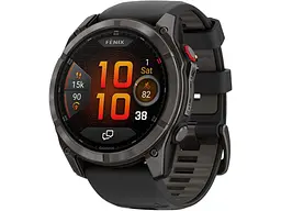 Смарт-годинник Garmin Fenix 8 Pro 51 mm AMOLED Carbon Gray DLC Titanium with Black/Pebble Gray (010-03199-00/01)
