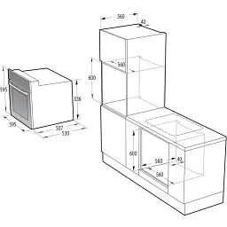 Електрична духова шафа GORENJE BO 635E1B - мініатюра 8