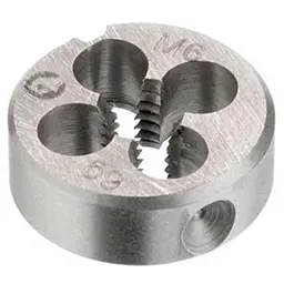 Плашка ручна кругла метрична Intertool M6 х 1.0