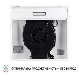 Витяжка плоска Perfelli PL 5144 W LED - мініатюра 8