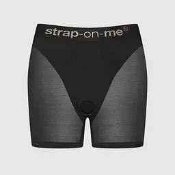 Шорти з фіксацією ділдо Strap-On-Me Harness Lingerie Halo, L - мініатюра 2