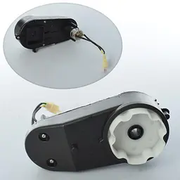 Редуктор у зборі з мотором для квадроцикла M 3893 довжина 17 см (M 3893-GEAR BOX)