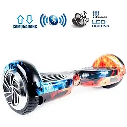 Гіроборд Smart Balance Wheel U6 Pro + Autobalance 6.5" Лід та Полум'я - мініатюра 3