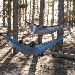 Гамак Naturehike одинарний NH21DC011, оливковий - мініатюра 3